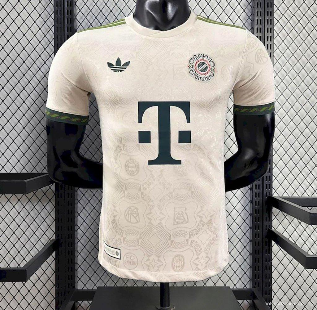 2025/26 Player Version Mens Bayern Munich Oktoberfest Jersey