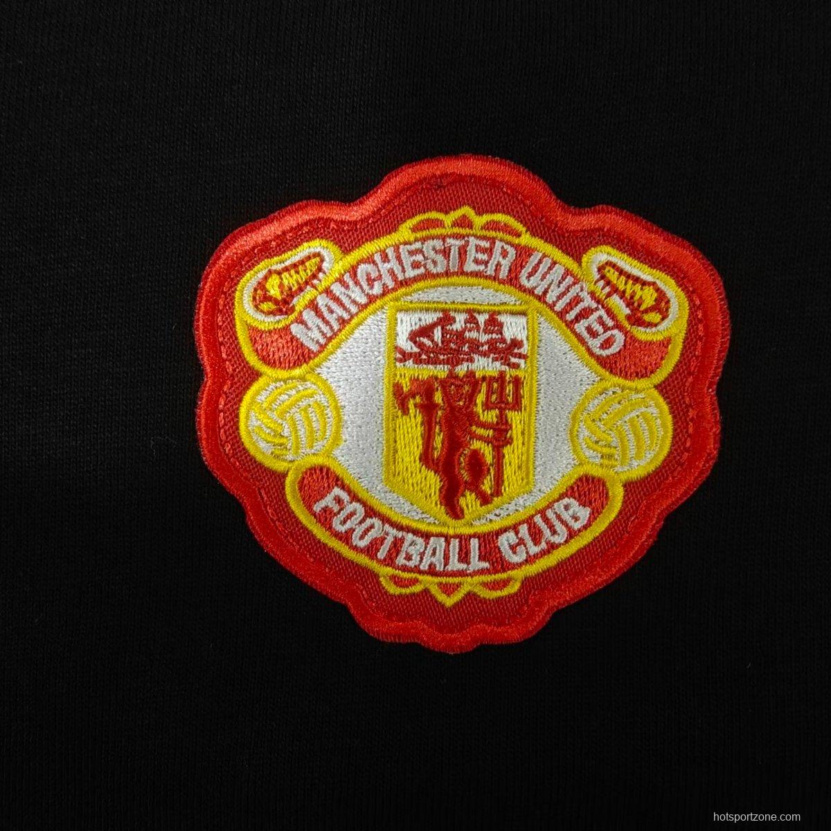 25/26 Manchester United Navy Hoodie Jacket-9 Colors
