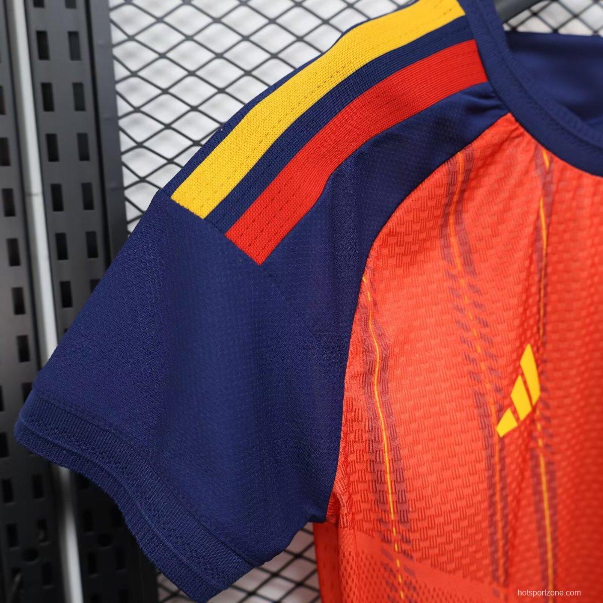 Player Version 2026 Spain Home Women Jersey