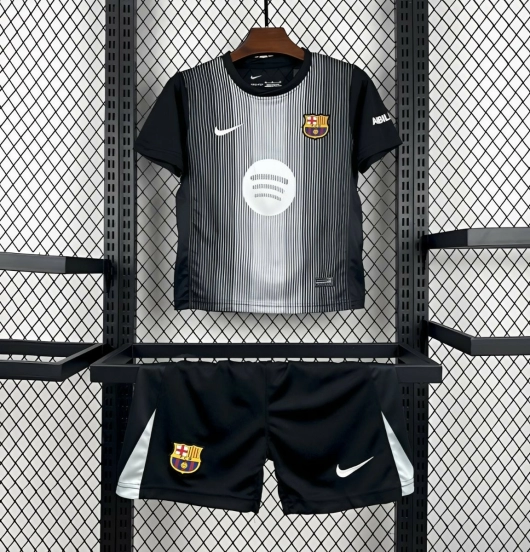 2025/26 Kids Barcelona Goalkeeper Kit