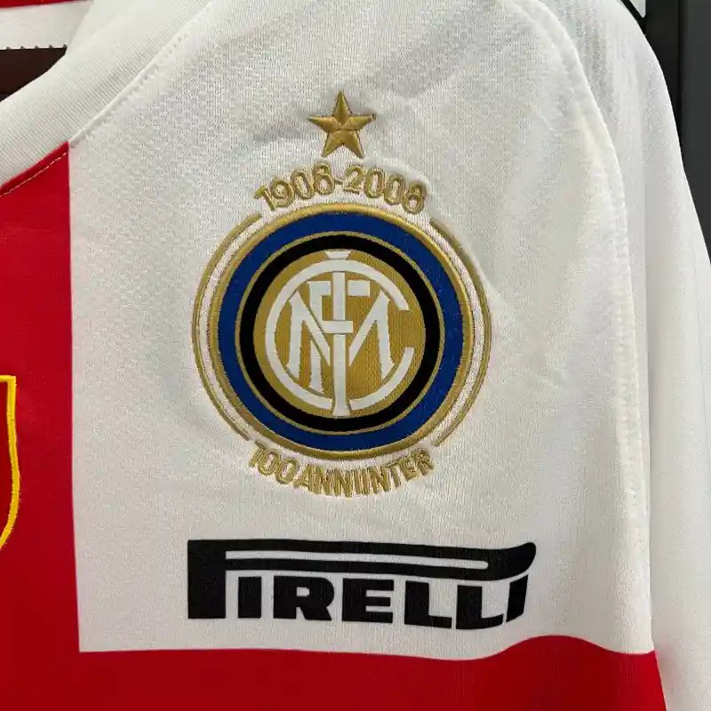 Retro Kids 07/08 Inter Milan Away White Jersey