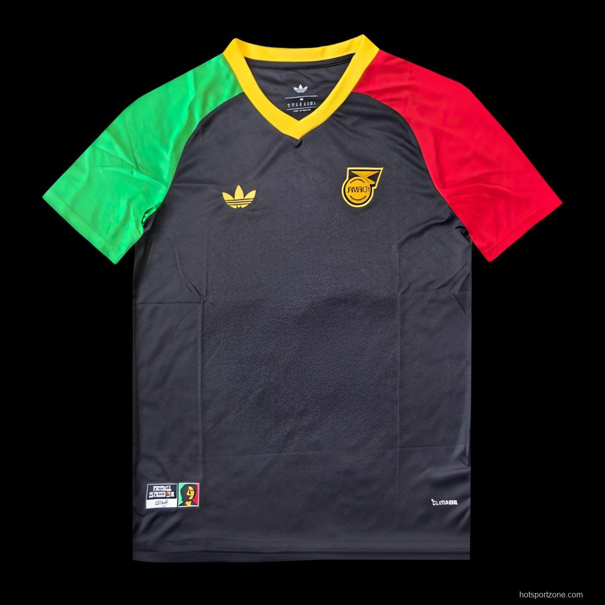 2026 Jamaica 26 x Bob Marley Away Pre Match Jersey