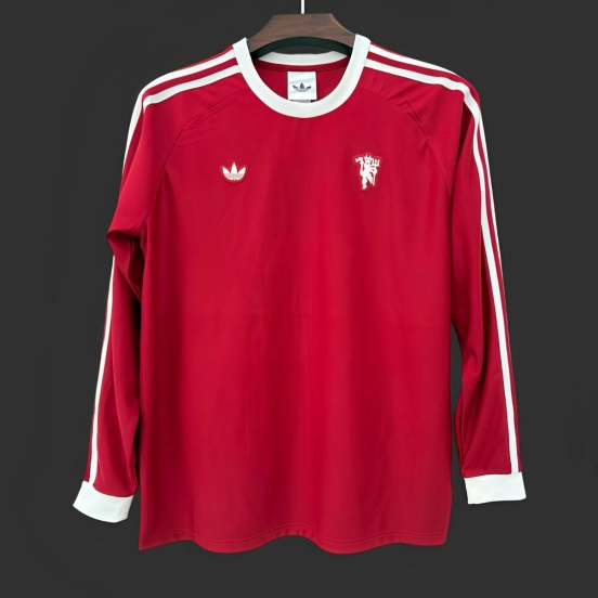 25/26 Manchester United Originals Crew Long Sleeve Sweat