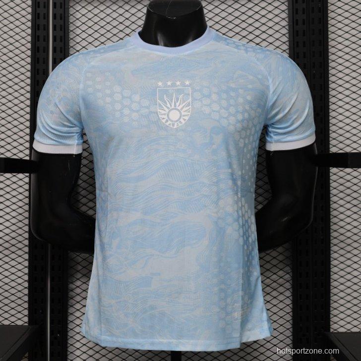 Player Version 2026 Uruguay Home  Light Blue Special Edition Jersey