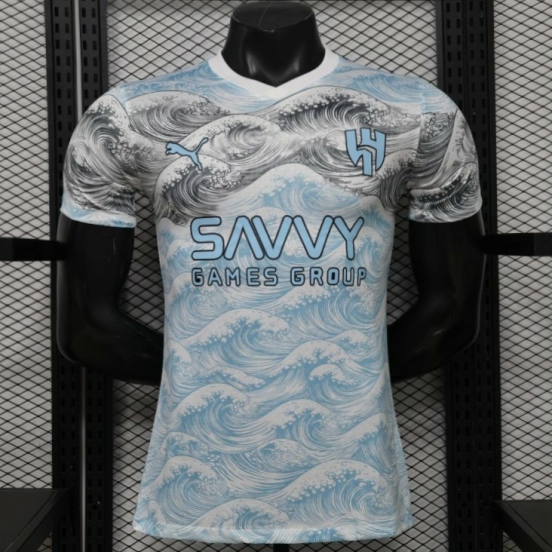 Player Version 26/27 Al-Hilal SFC White & Blue  Special Edition Away Jersey