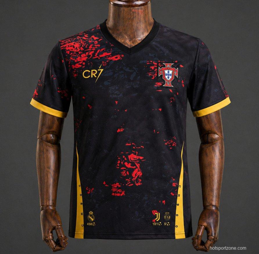 2026 Portugal Black Pre-Match Jersey