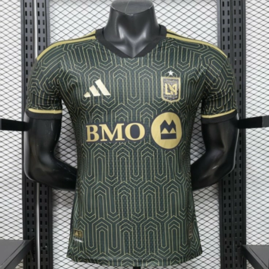 Player Version 2026 LAFC Home Black with Gold   Jersey
