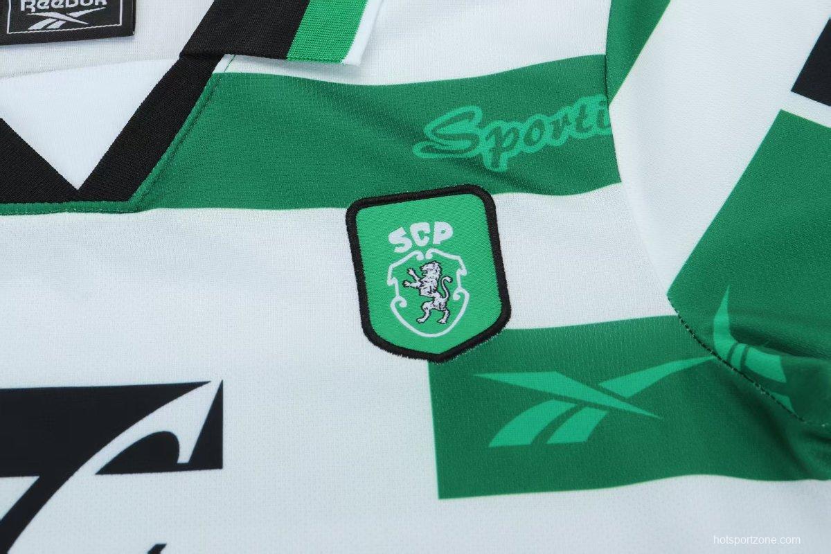 Retro 99/00 Kids Sporting Lisbon Home Jersey
