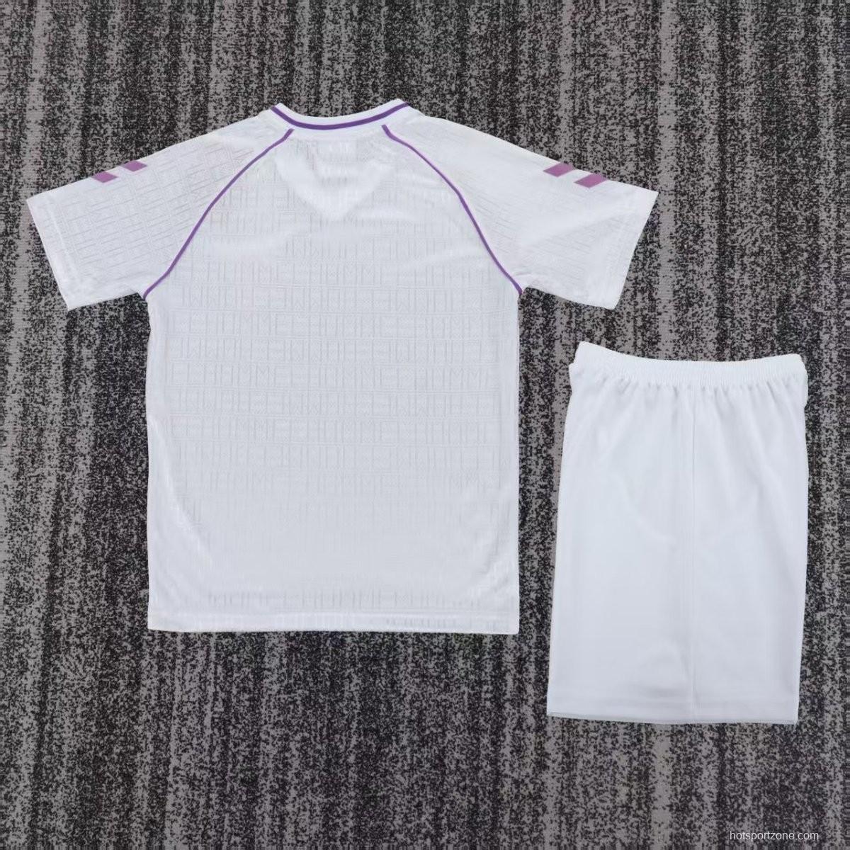 Retro 90/92 Kids Real Madrid Home Jersey