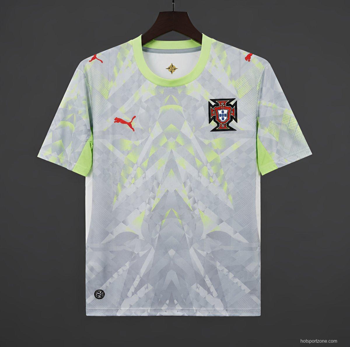 2026 Portugal Grey Goalkeeper Jersey