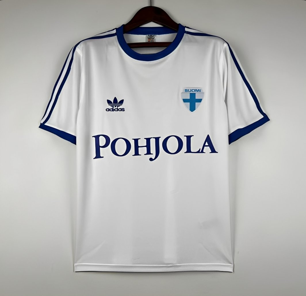 Retro 1982 Finland Home Jersey
