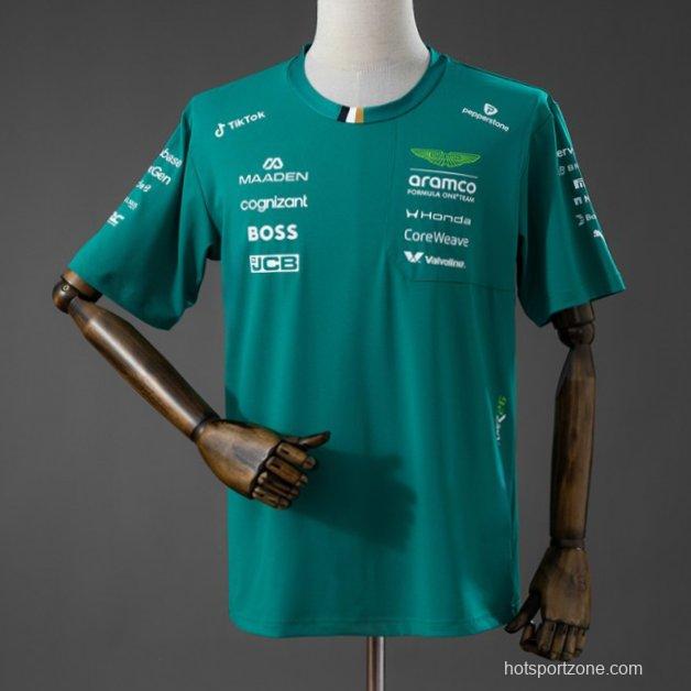 2026 F1 Aston Martin Team Racing Suit Green
