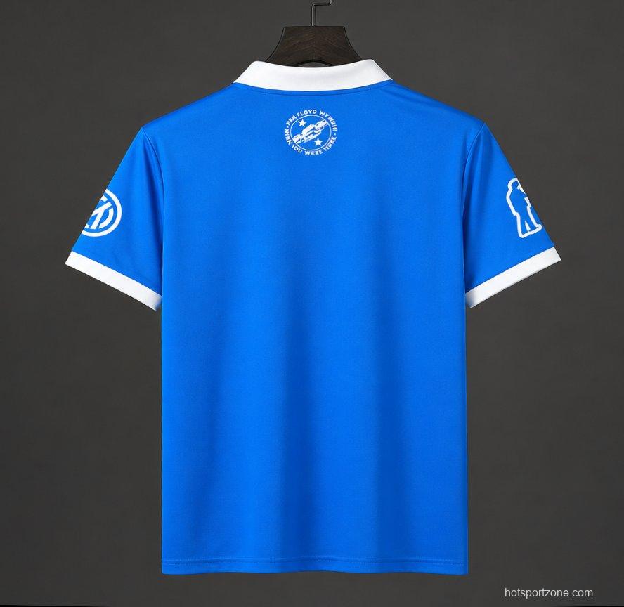 26/27 Inter Milan x Pink Floyd Limited Edition Blue Jersey