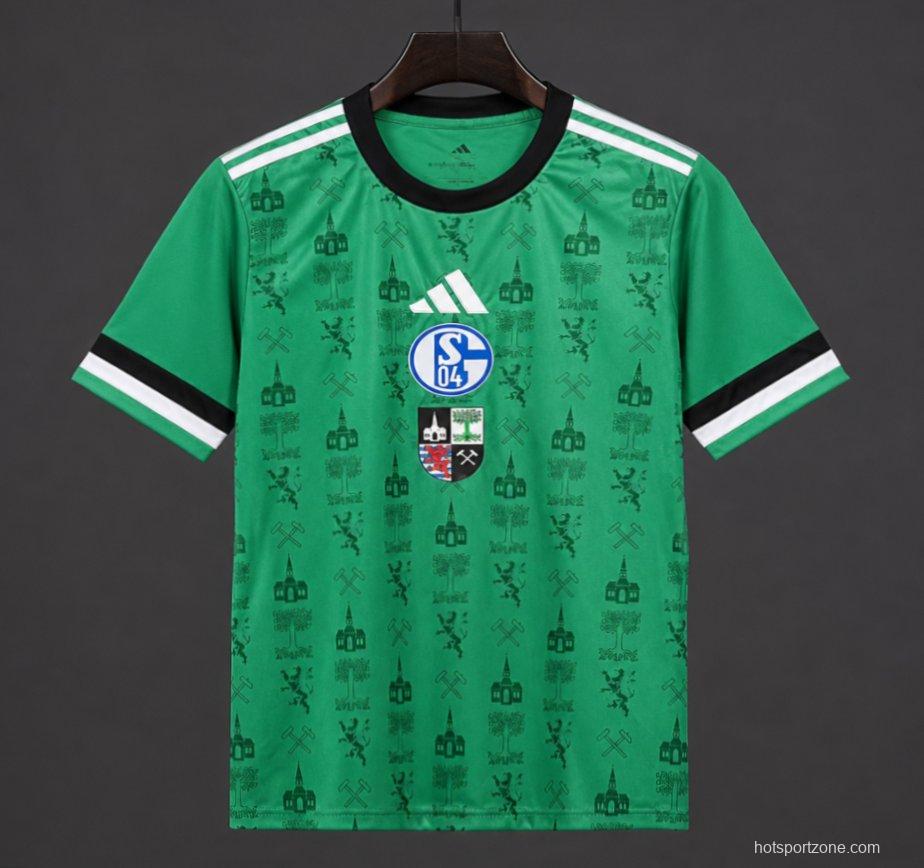 25/26 Schalke 04 100th Centennial Green Jersey