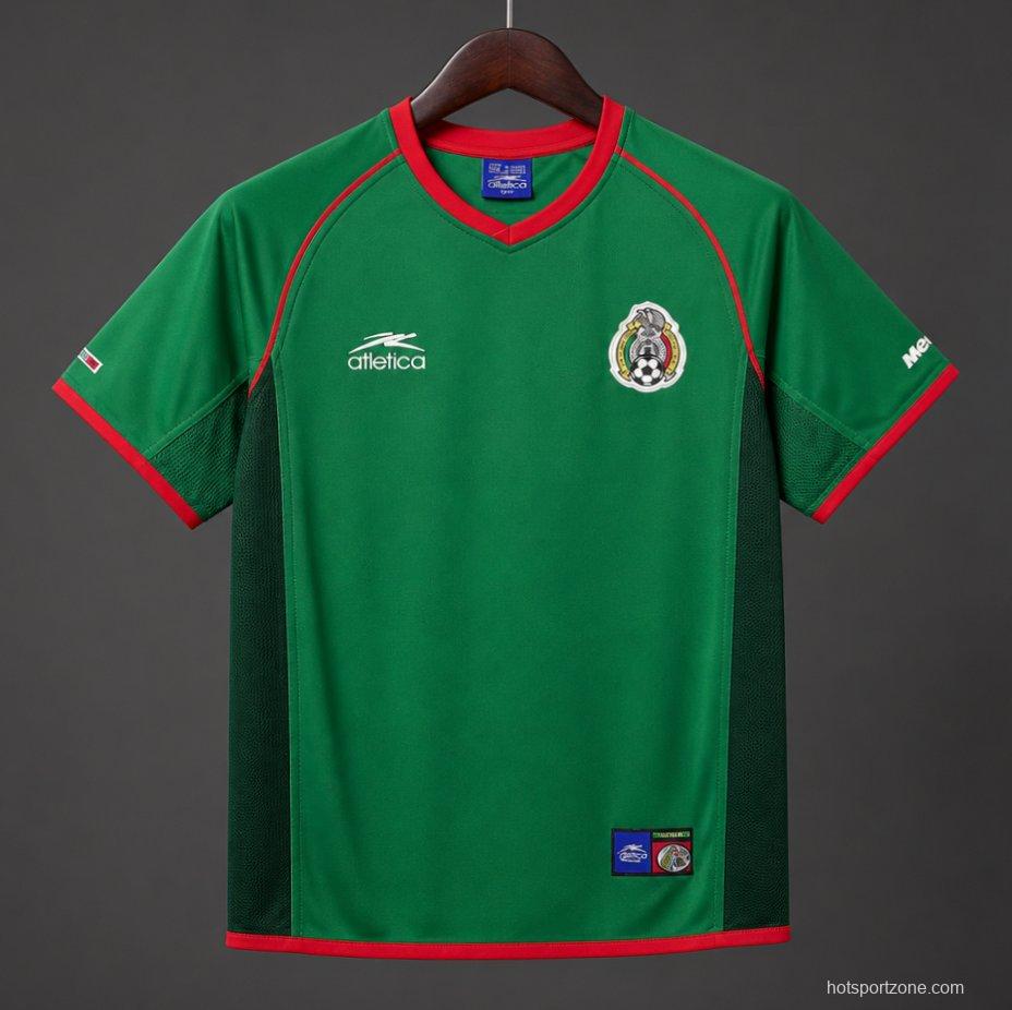 Retro 2002 Mexico Home Jersey