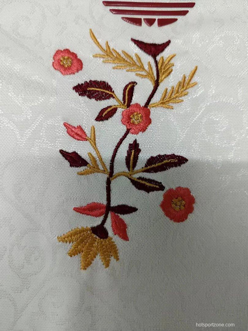 2026 Spain World Cup "Floral Edition" Off White Special Jersey