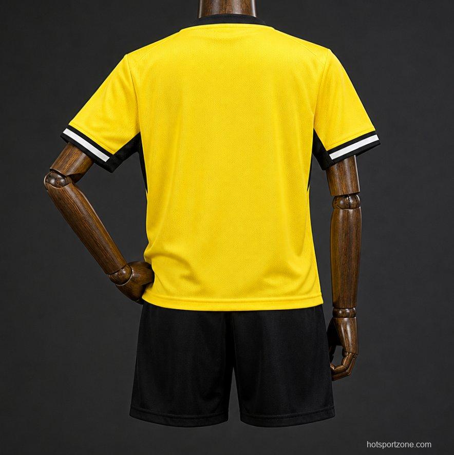 26/27 Kids Borussia Dortmund Home Yellow/Black Jersey