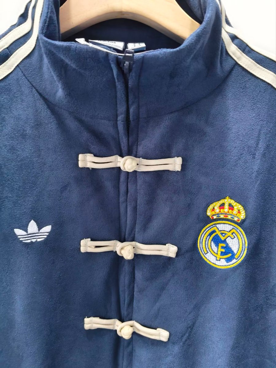 26/27 Real Madrid  x Adidas New Year Limited Edition Navy Track Jacket
