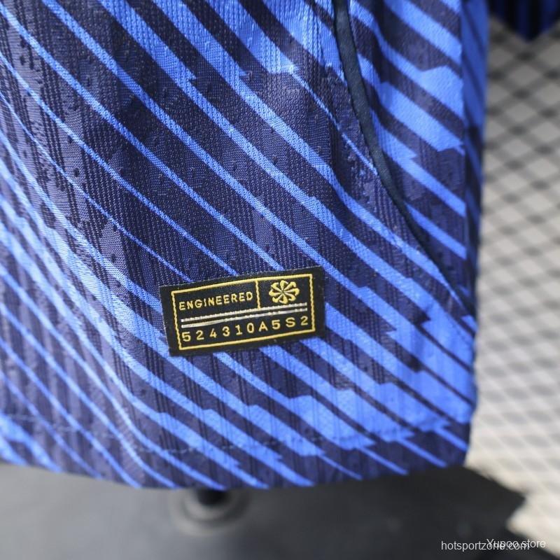 Player Version 2026 France Home Long Sleeve Jersey