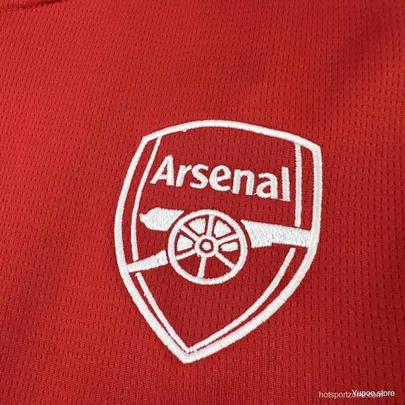 26/27 Arsenal Home Jersey Champions Cup Printing