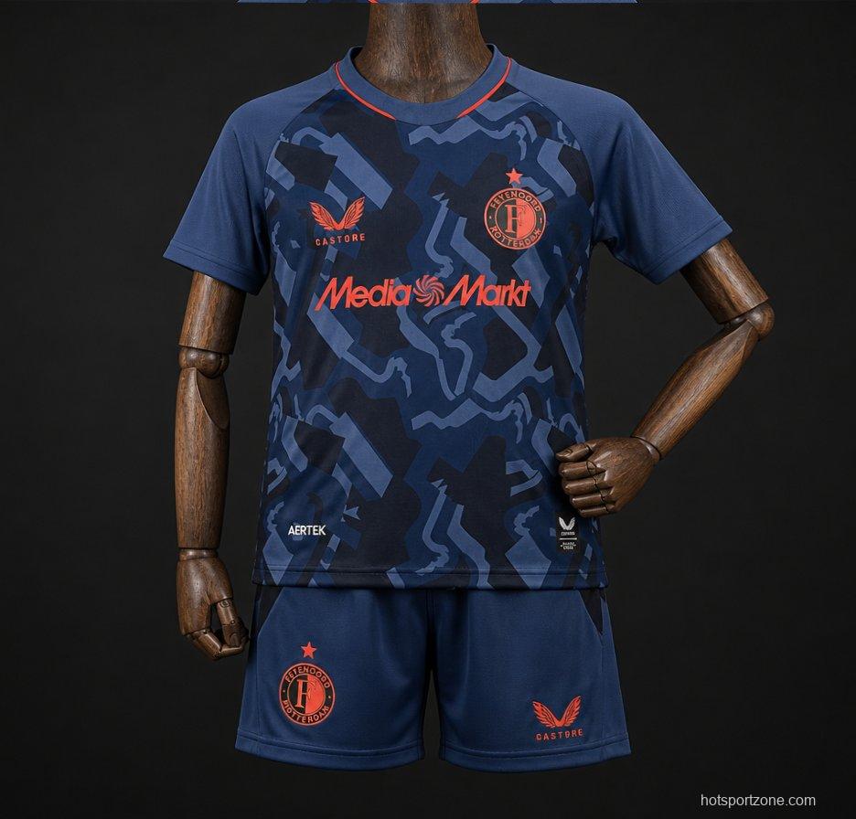 26/27 Kids Feyenoord Third Jersey