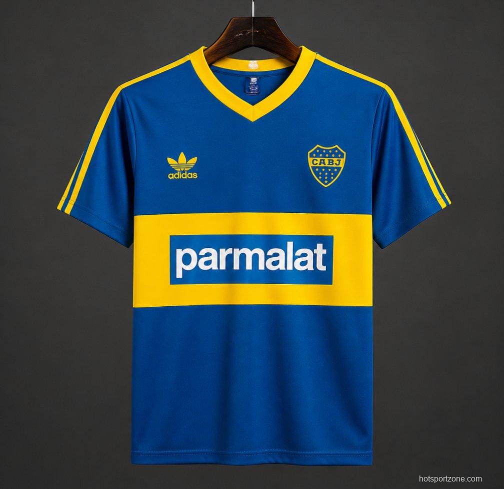 Retro 91/92 Boca Juniors Home Jersey