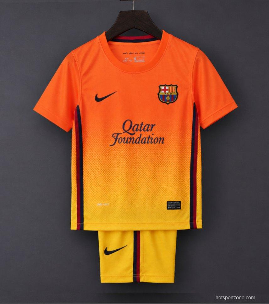 Retro Kids 12/13 FC Barcelona Away Jersey