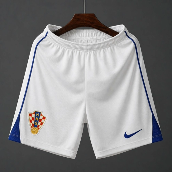 2026 Croatia Home Shorts