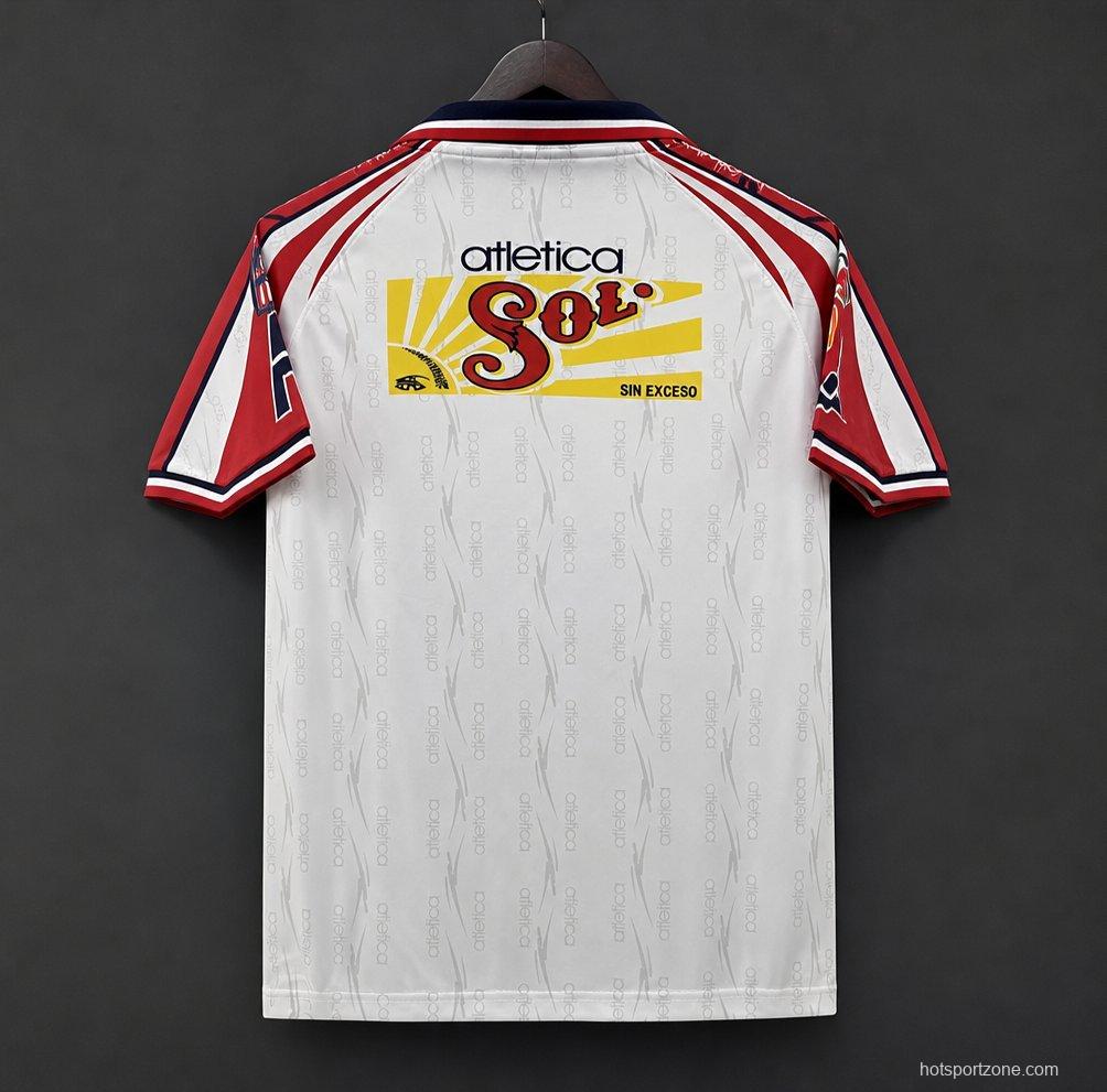 Retro 98/99 Chivas Guadalajara Away White Jersey