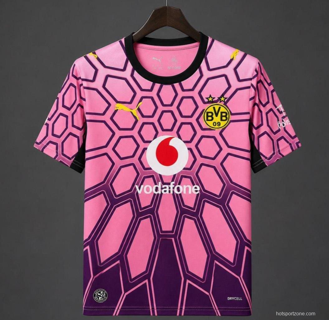 26/27 Borussia Dortmund Goalkeeper Pink Jersey