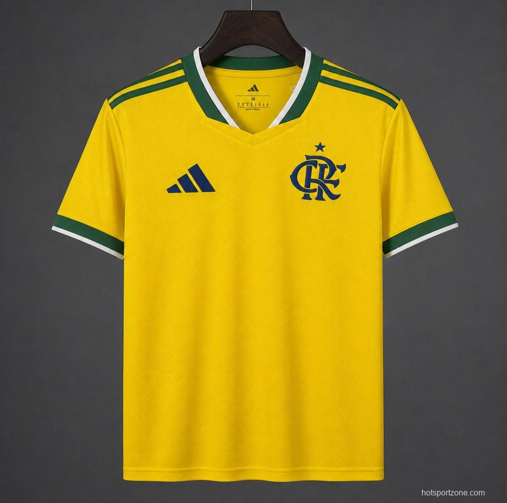 26/27 Brazil x Flamengo Yellow Special Jersey