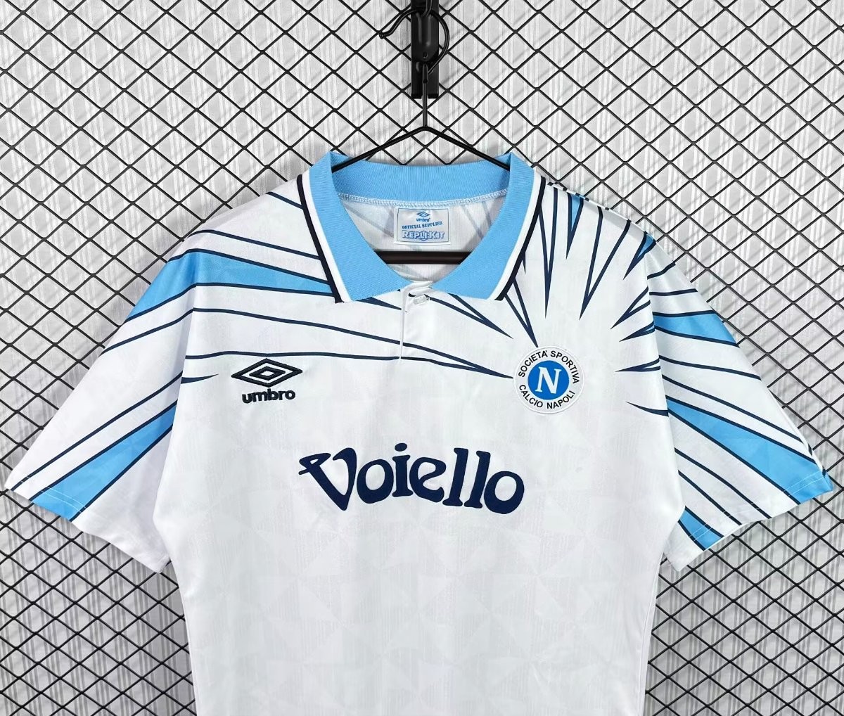 Retro 91/92 Napoli Away Jersey