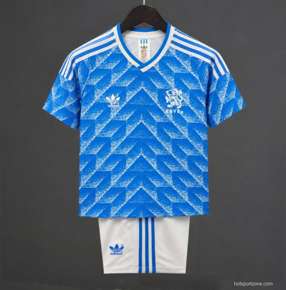 Retro Kids 1988 Netherlands Away Jersey