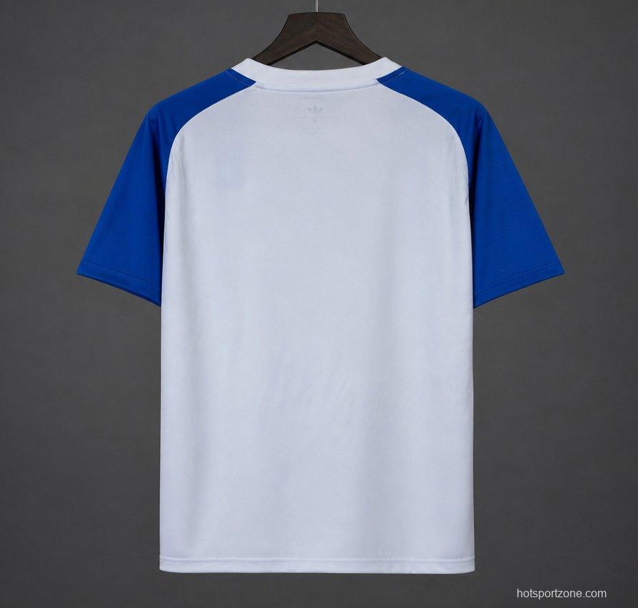 2026 Curacao White/Blue Pre-Match Jersey
