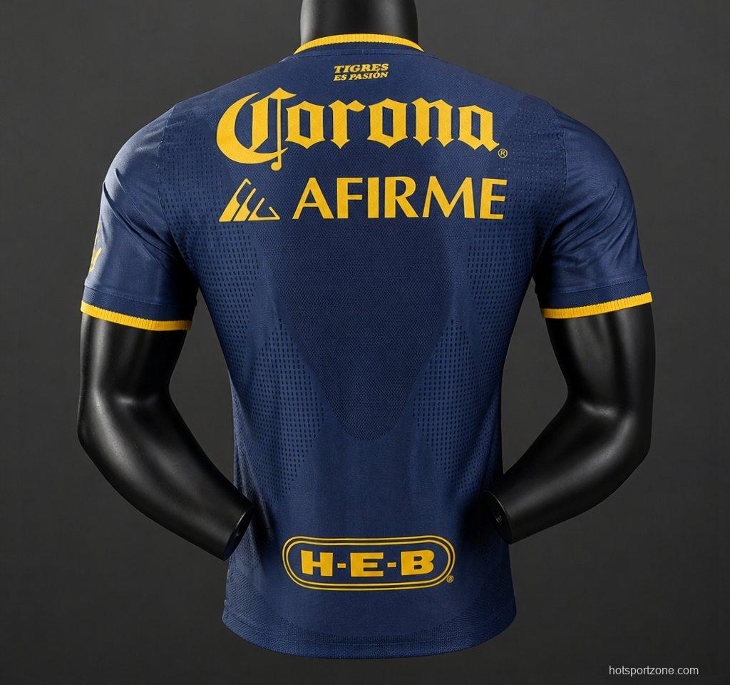 Player Version 26/27 Tigres UANL Away Navy Jersey