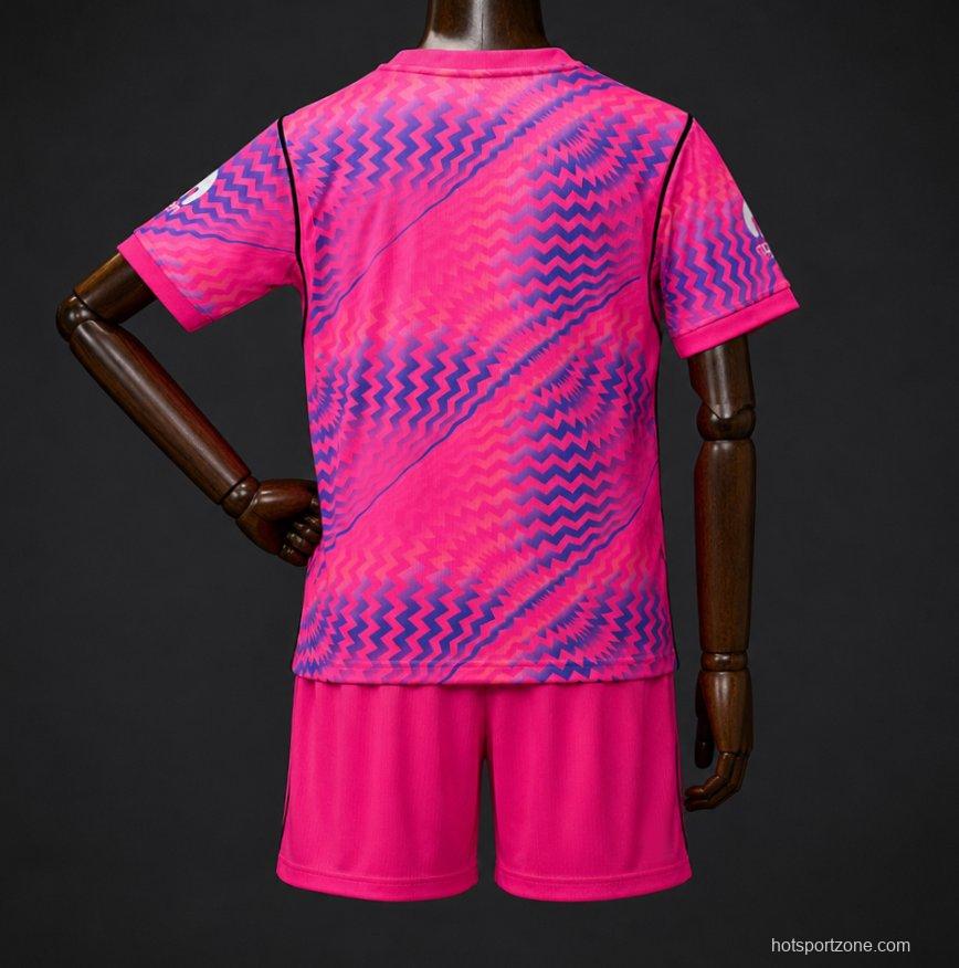 26/27 Kids Tottenham Hotspur Pink Goalkeeper Jersey