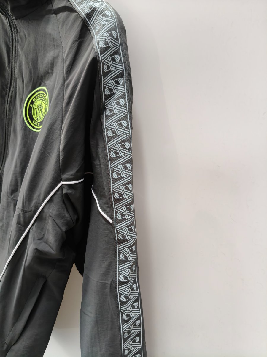 26/27 Manchester City x KING Dark Grey Windbreaker Jacket