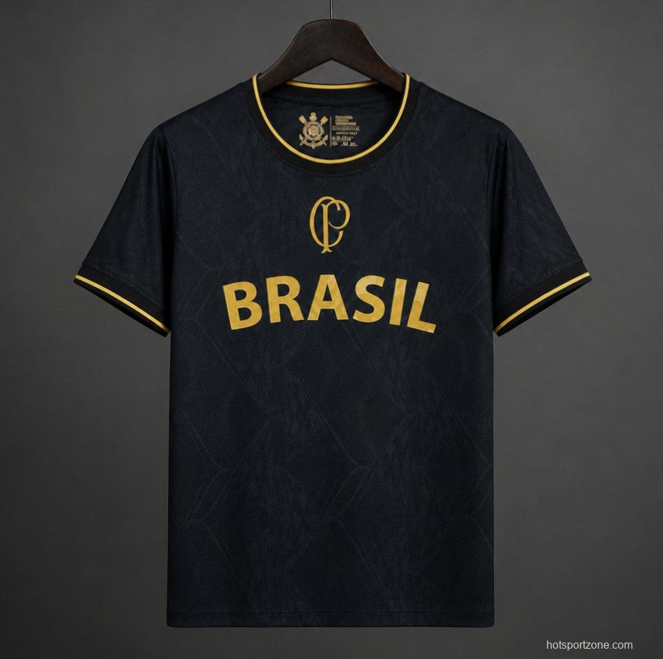 2026 Brazil x Corinthians Special Black Jersey