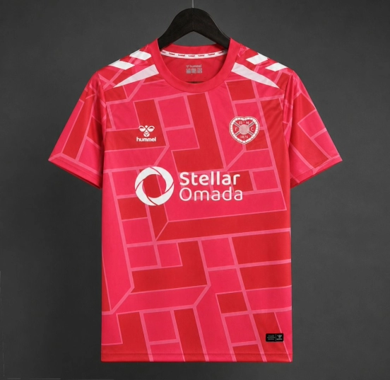 26/27 Heart of Midlothian FC Goalkeeper Third Red Jersey
