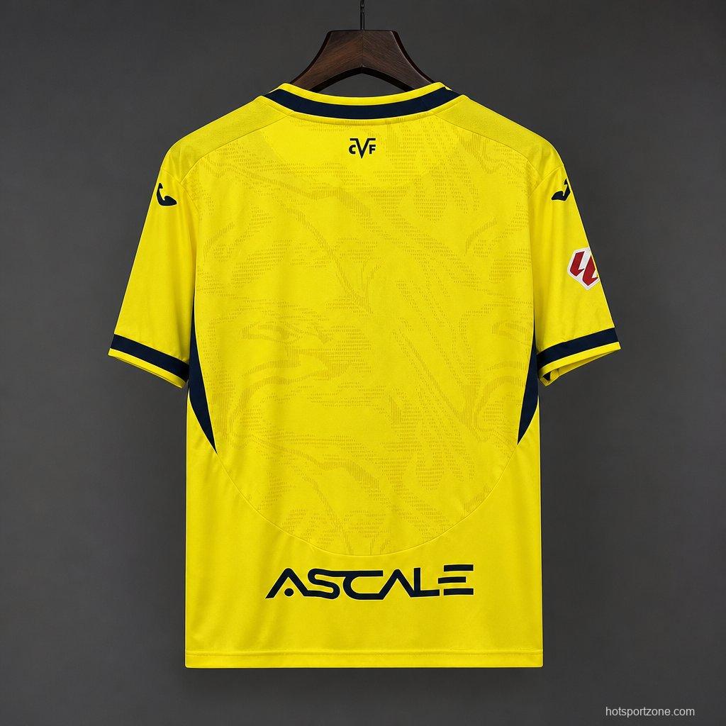 26/27 Villareal Home Jersey