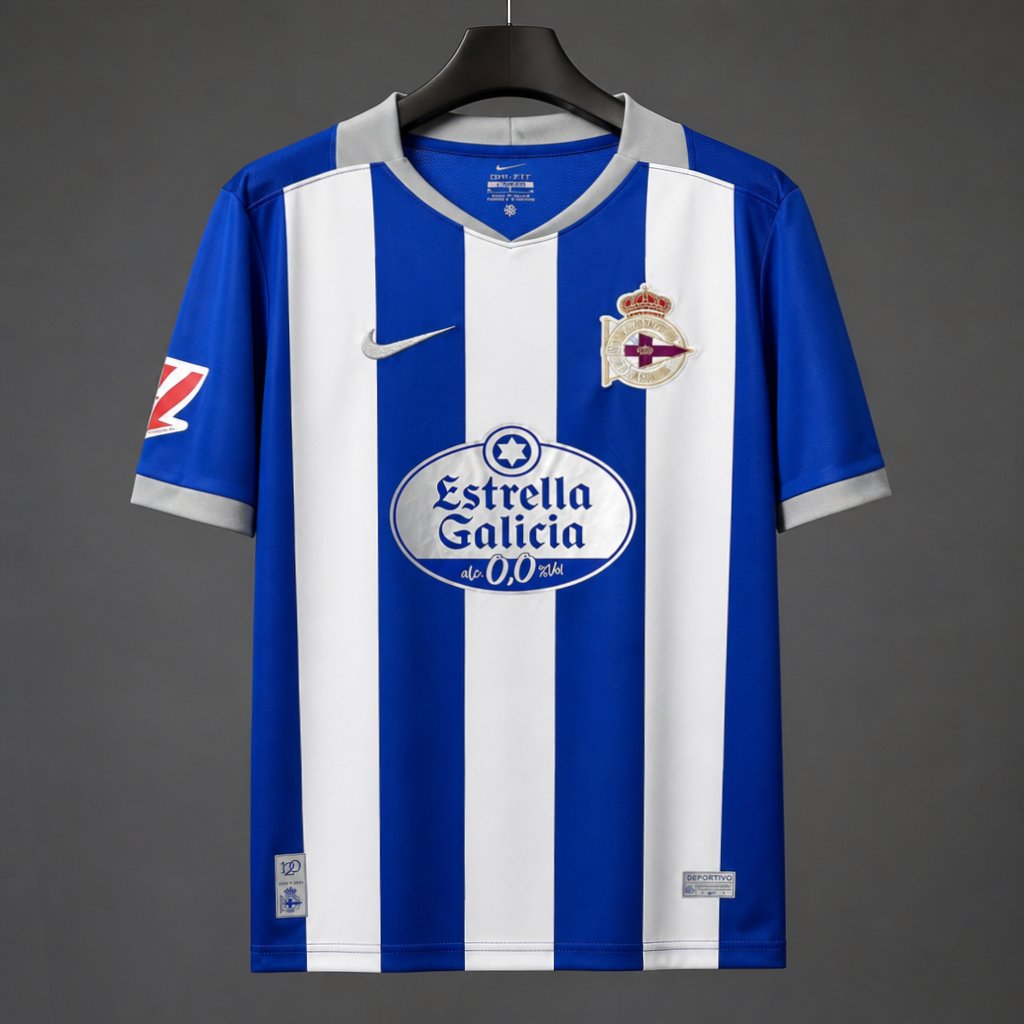 26/27 Deportivo La Coruna Home Jersey