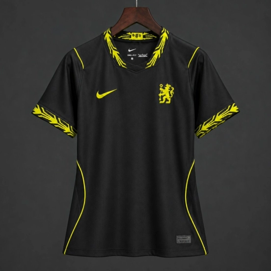 26/27 Women Chelsea Away Black Jersey