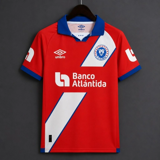 26/27 CD Olimpia Away Red Jersey