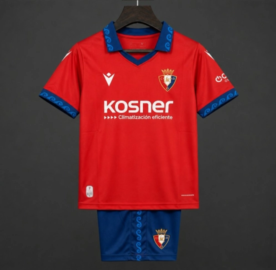 26/27 Kids CA Osasuna Home Jersey