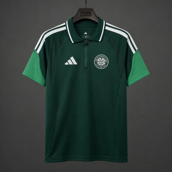 26/27 Celtic Green Training Polo Jersey