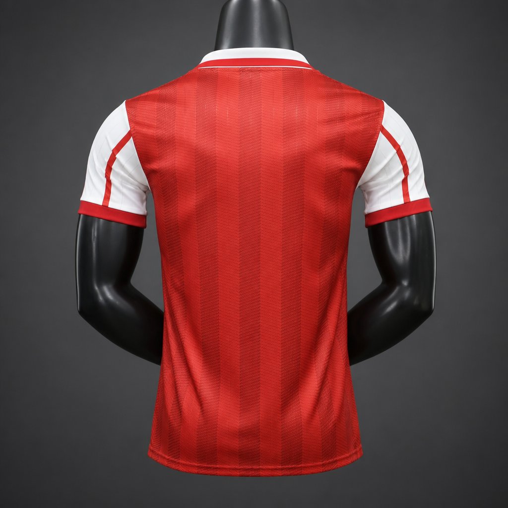 Player Version 26/27 Arsenal Vintage Design Red White Jersey
