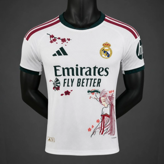 Player Version 26/27 Real Madrid Home "Floral Edition" Special Jersey