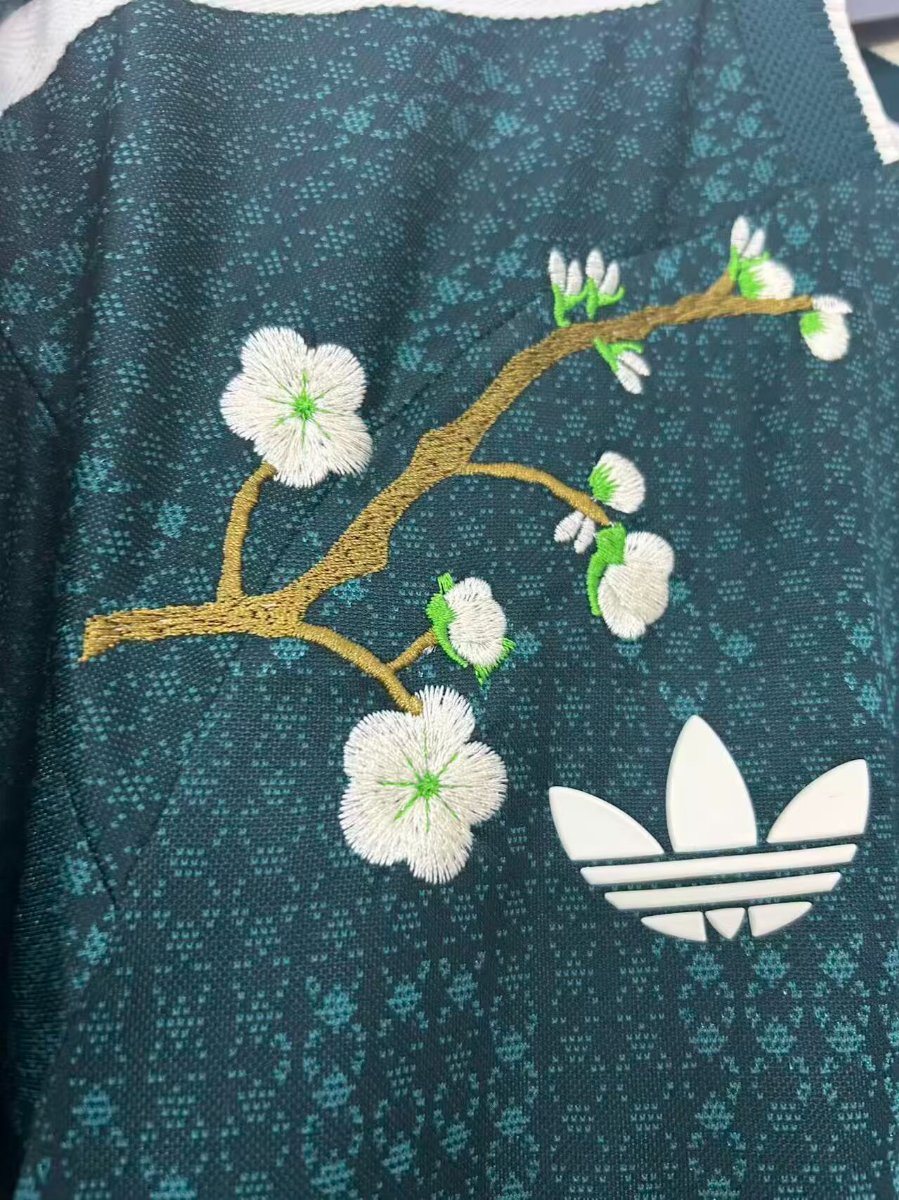 Player Version 26/27 Real Madrid Away Green "Floral Edition" Special Jersey