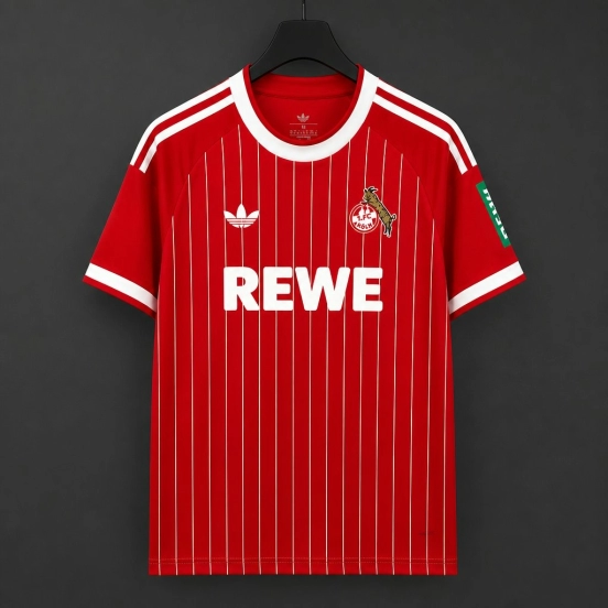 26/27 FC Koln Away Red Jersey