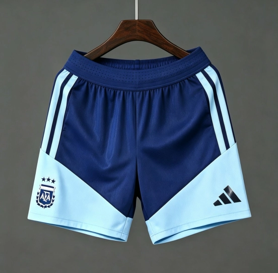 Player Version 2026 Argentina Training Blue Navy Shorts